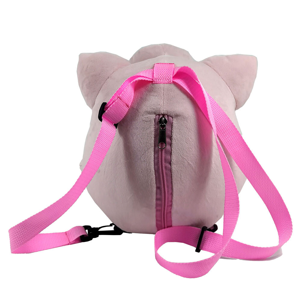 Imagen 2 de Mochila Peluche Jigglypuff Pokemon 28Cm