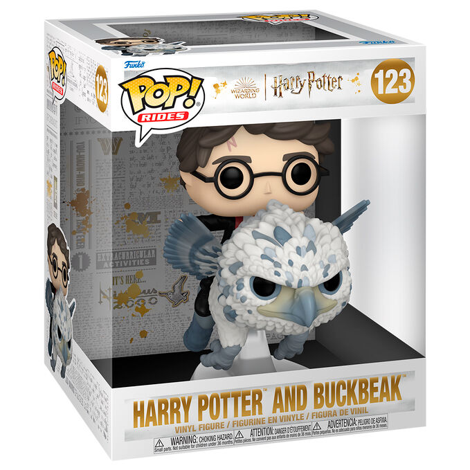 Imagen 1 de Figura Pop Rides Deluxe Harry Potter Y El Prisionero De Azkaban - Harry Potter & Buckbeak