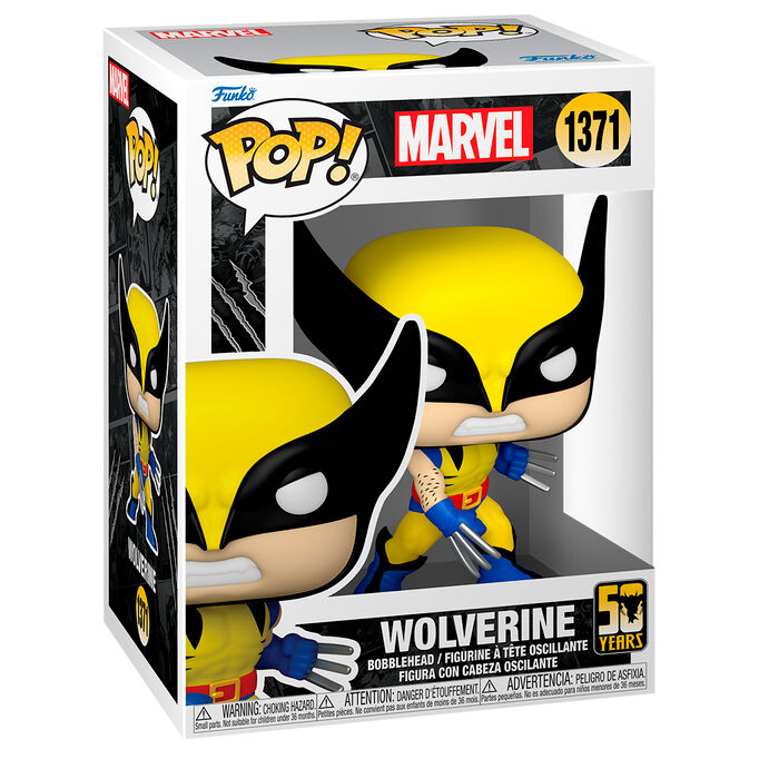 Imagen 1 de Figura Pop Marvel Wolverine 50Th Anniversary - Wolverine Classic Suit