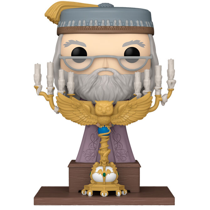 Imagen 2 de Figura Pop Deluxe Harry Potter Y El Prisionero De Azkaban - Dumbledore With Podium