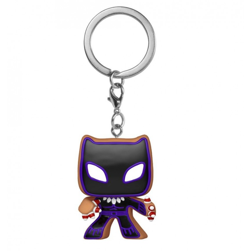 Imagen 2 de Llavero Pocket Pop Marvel Holiday Black Panther Exclusive