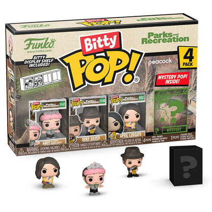 Imagen 1 de Blister 4 Figuras Bitty Pop Park And Recreation Andy