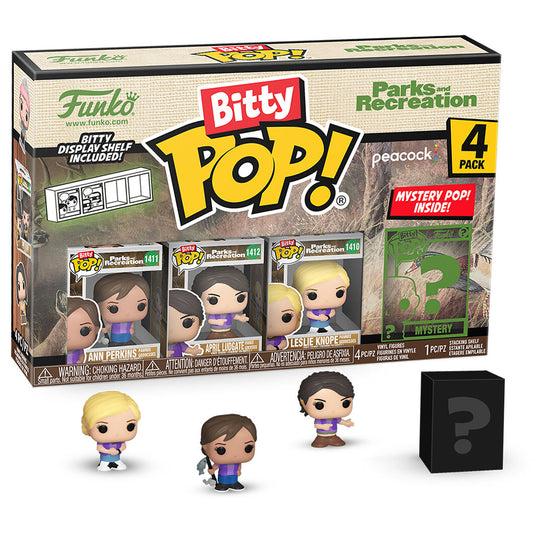 Imagen 1 de Blister 4 Figuras Bitty Pop Park And Recreation Goddess