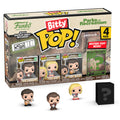 Imagen 1 - Blister 4 Figuras Bitty Pop Park And Recreation Ron