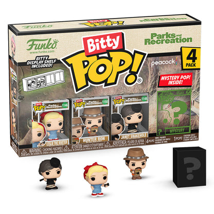 Imagen 1 de Blister 4 Figuras Bitty Pop Park And Recreation Leslie