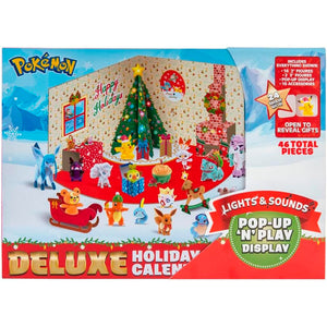Imagen de Calendario Adviento Deluxe Pokemon Luces Y Sonido parte de nuestra colección en Espadas y más, sitio oficial.