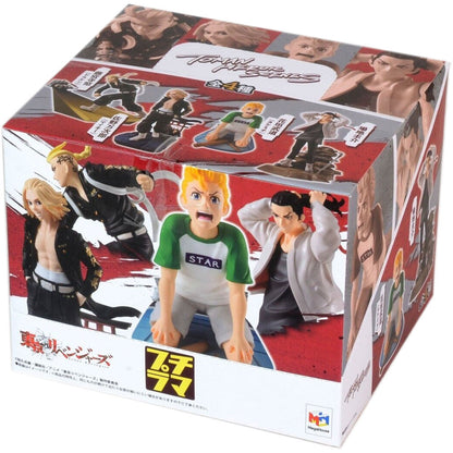 Imagen 1 de Expositor 4 Figuras Petitrama Tokyo Revengers Series Toman Heroic Scenes 8Cm