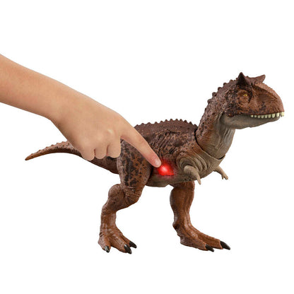 Imagen de Figura Carnotaurus Mordidas De Combate Epic Evolution Jurassic World 20Cm parte de nuestra colección en Espadas y más, sitio oficial.