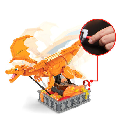 Imagen 4 - Mega Construx Charizard En Movimiento Pokemon