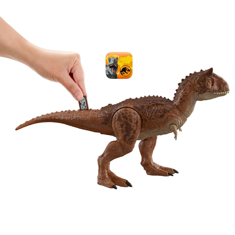 Imagen de Figura Carnotaurus Mordidas De Combate Epic Evolution Jurassic World 20Cm parte de nuestra colección en Espadas y más, sitio oficial.