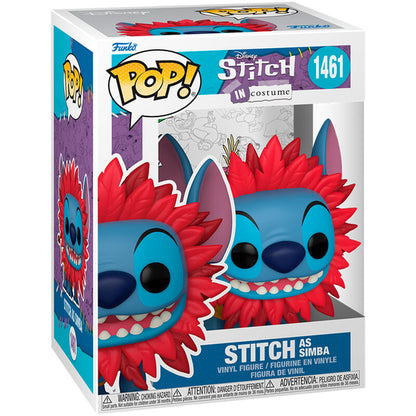 Imagen 1 de Figura Pop Disney Stitch As Simba