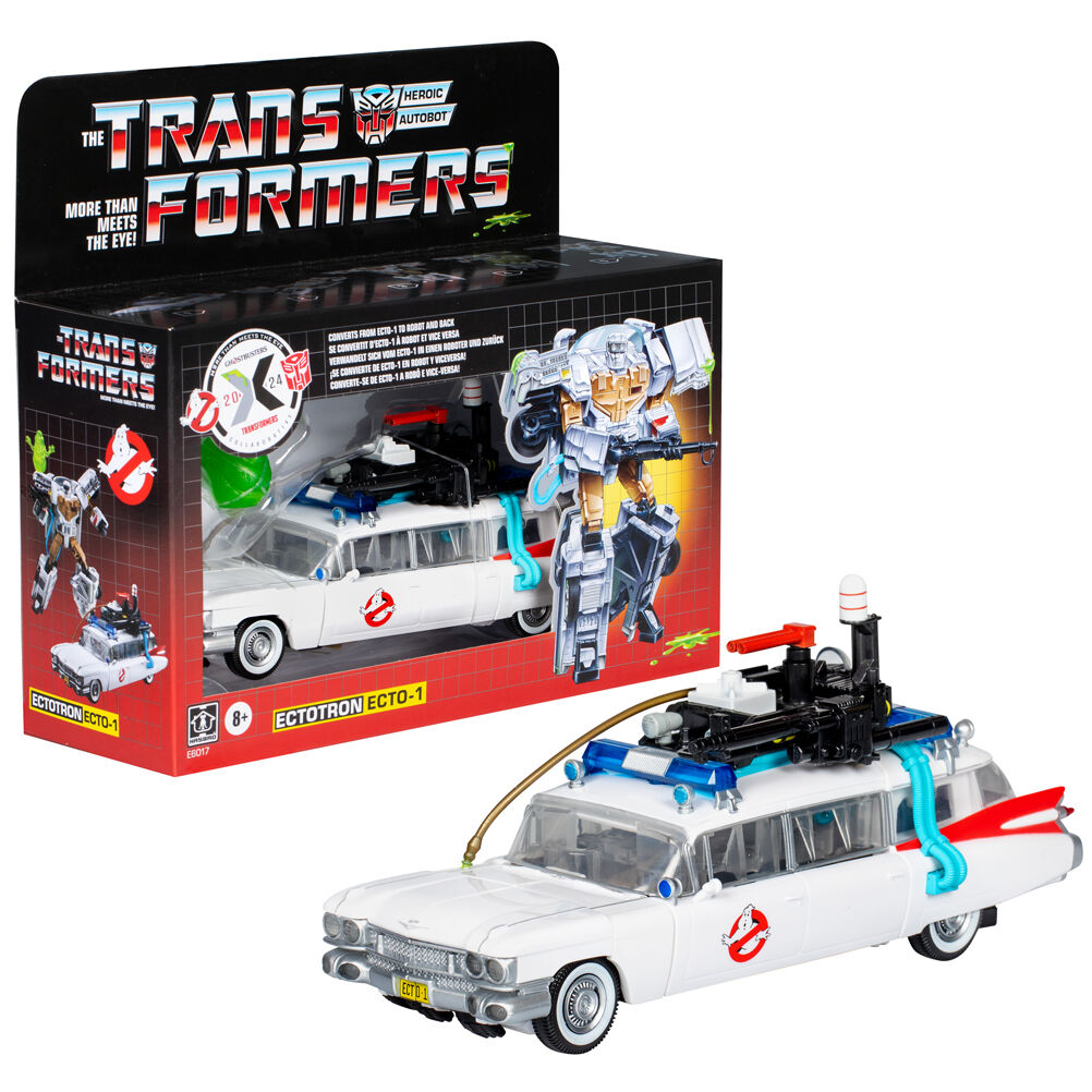 Imagen 4 de Figura Ectotron Ecto-1 Heroic Autobot Cazafantasmas Transformers