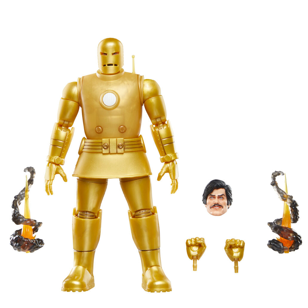 Imagen 2 de Figura Iron Man Model 01-Gold Iron Man Marvel 15Cm