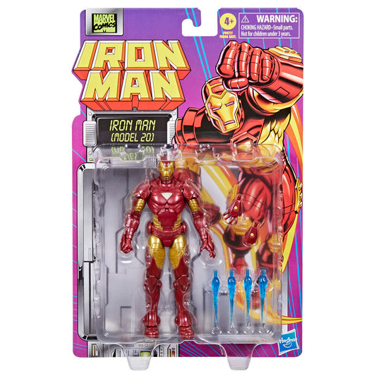 Imagen 1 de Figura Iron Man Model 20 Iron Man Marvel 15Cm