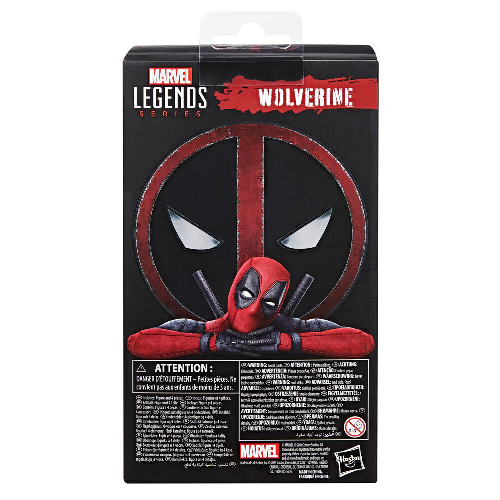 Imagen 5 de Figura Wolverine Deadpool Marvel 15Cm