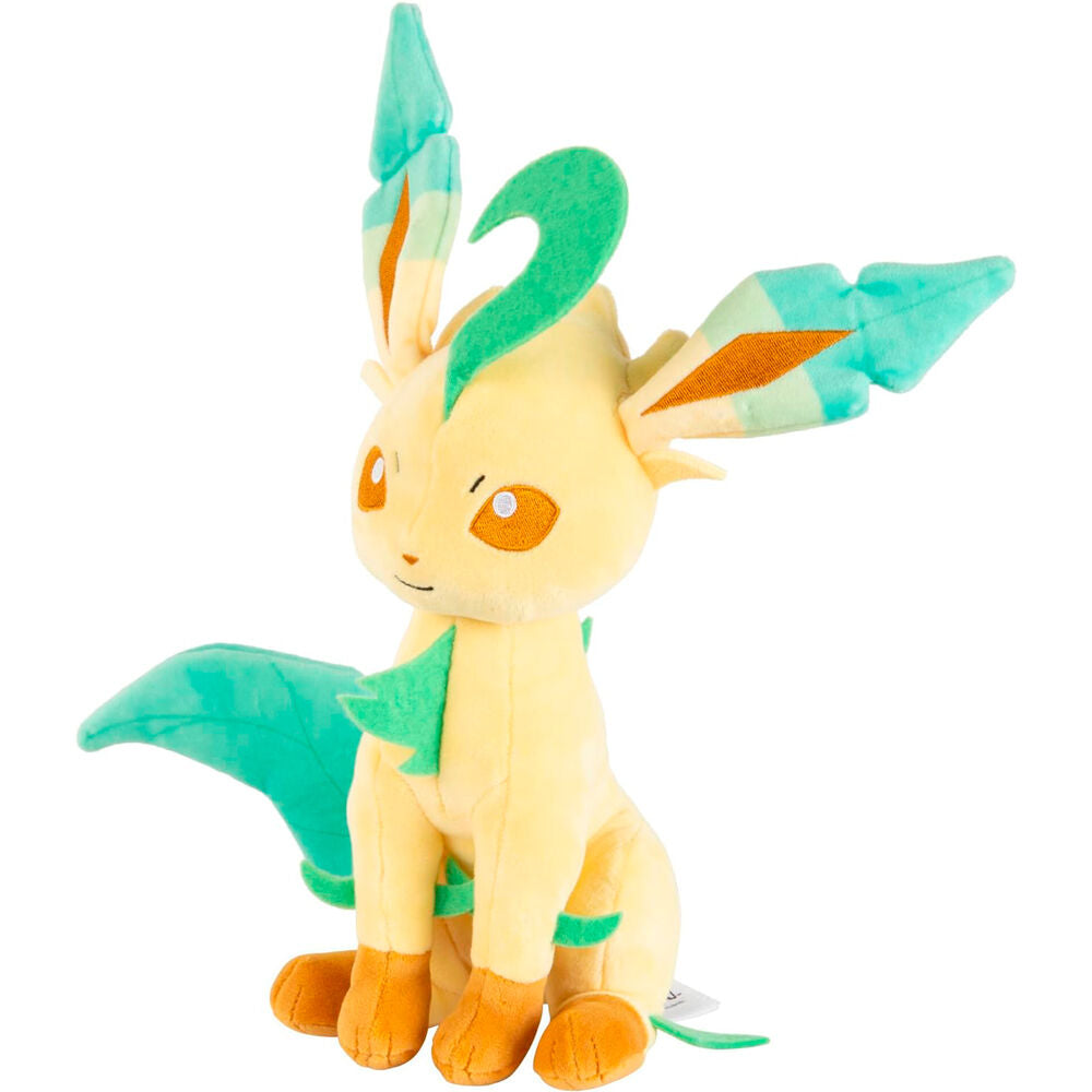 Imagen 2 de Peluche Leafeon Pokemon 23Cm