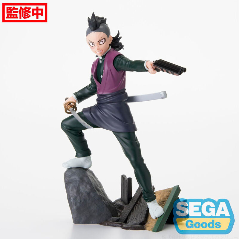 Imagen 1 de Figura Genya Shinazugawa Swordsmith Village Demon Slayer Kimetsu No Yaiba 15Cm