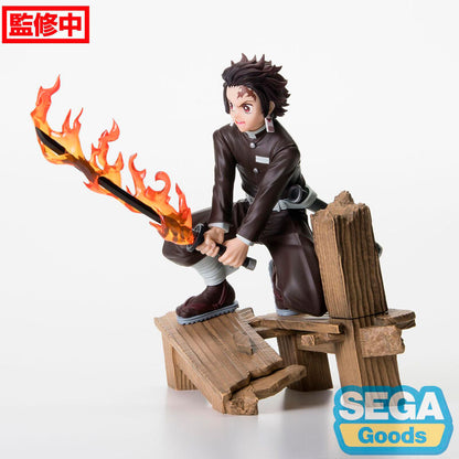 Imagen 2 de Figura Tanjiro Kamado Swordsmith Village Demon Slayer Kimetsu No Yaiba 12Cm