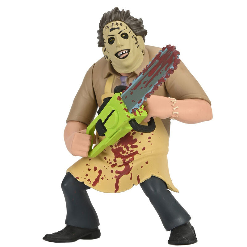 Imagen 3 de Figura Leatherface Bloody Texas Chainsaw Man Massacre 50Th Anniversary Toony Terrors 15Cm