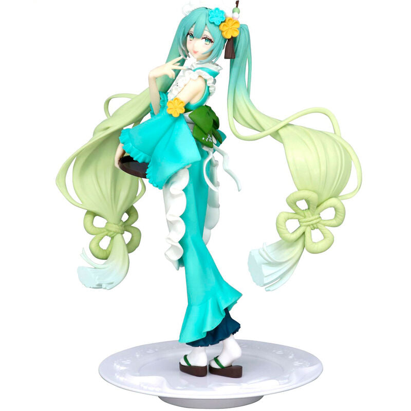 Imagen 1 - Figura Hatsune Miku Matcha Green Tea Parfait Mint Hatsune Miku 21Cm