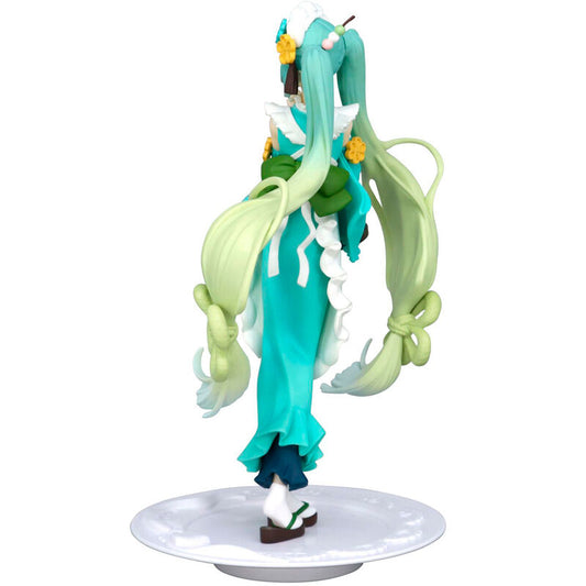 Imagen de Figura Hatsune Miku Matcha Green Tea Parfait Mint Hatsune Miku 21Cm parte de nuestra colección en Espadas y más, sitio oficial.