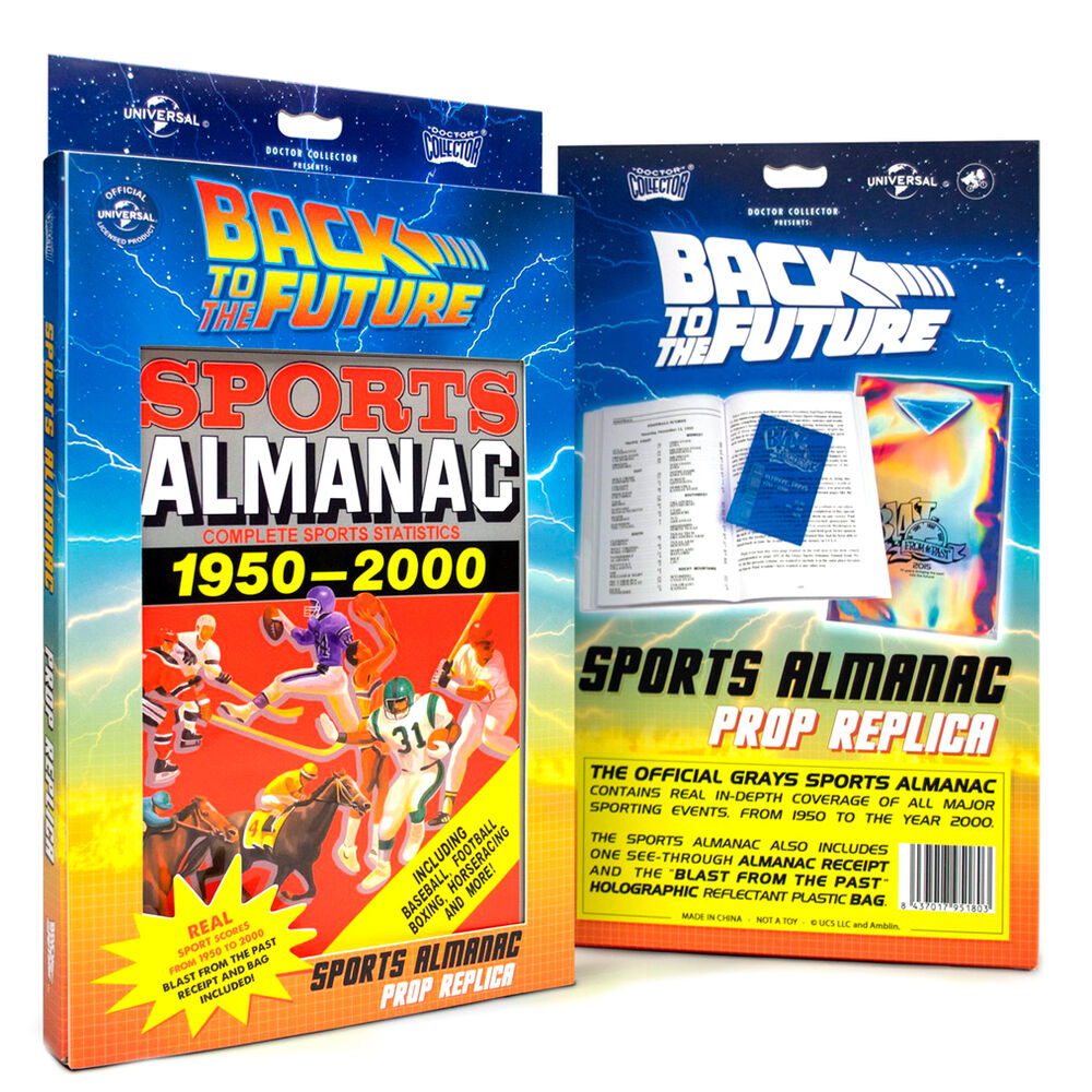 Imagen 2 - Replica Almanaque Deportivo Regreso Al Futuro
