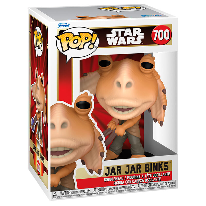 Imagen 2 de Figura Pop Star Wars Jar Jar Binks