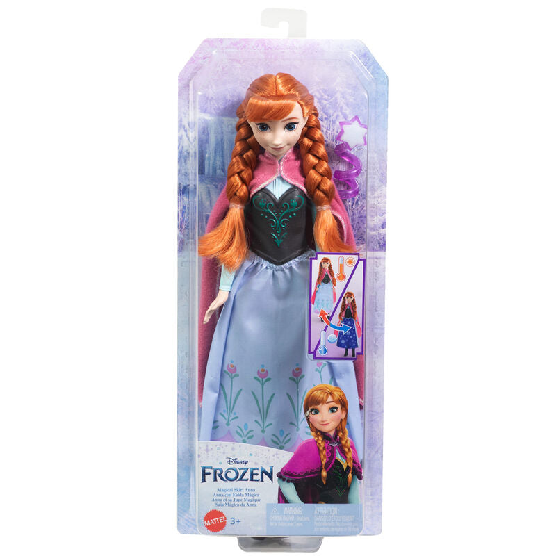 Imagen 1 - Muñeca Anna Falda Magica Frozen Disney