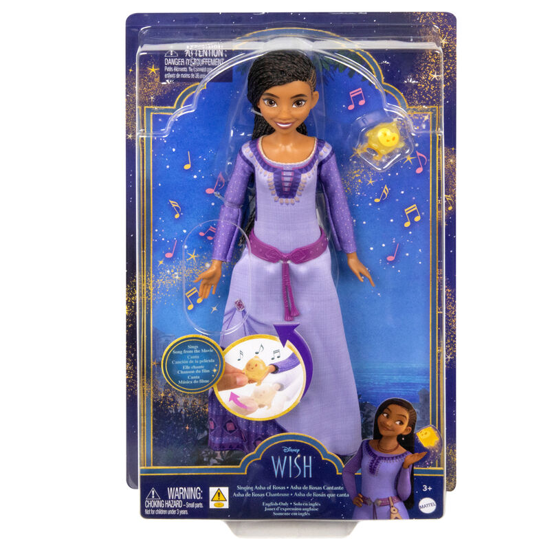 Imagen 1 de Muñeca Musical Asha Wish Disney Español