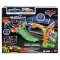 Imagen 1 - Pista Glow Race Lanza Y Cruza Cars Disney Pixar