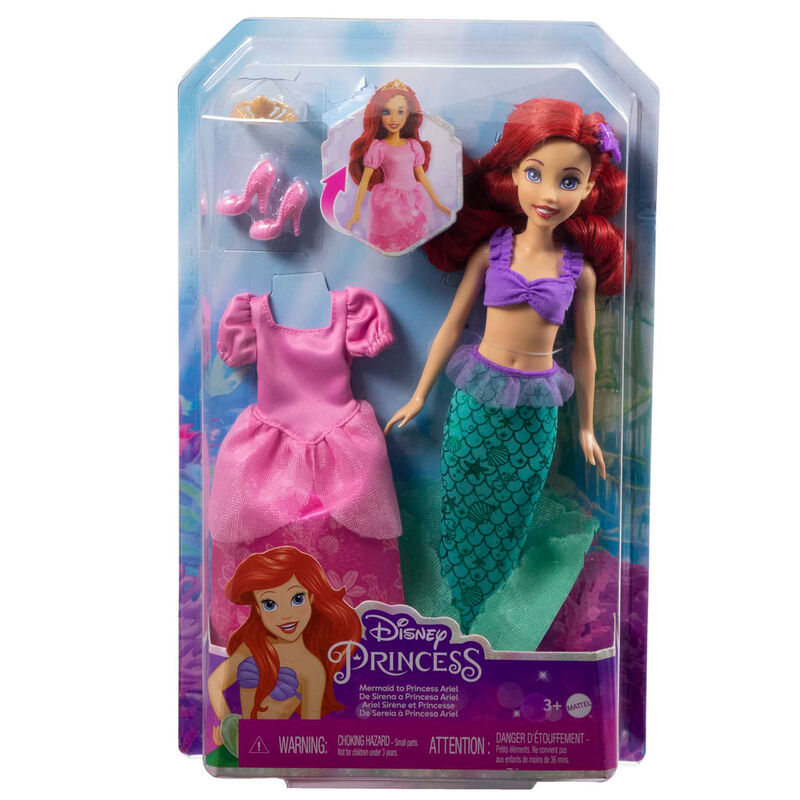 Imagen 1 - Muñeca Ariel Sirena A Princesas La Sirenita Disney