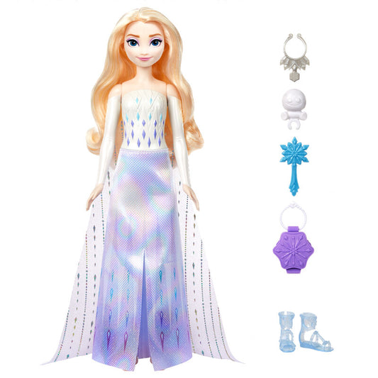 Imagen 1 de Muñeca Spin And Reveal Elsa Frozen Disney