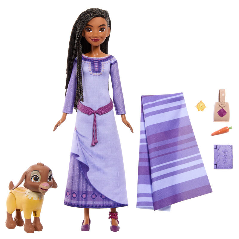 Imagen 2 - Muñeca Asha + Accesorios Wish Disney