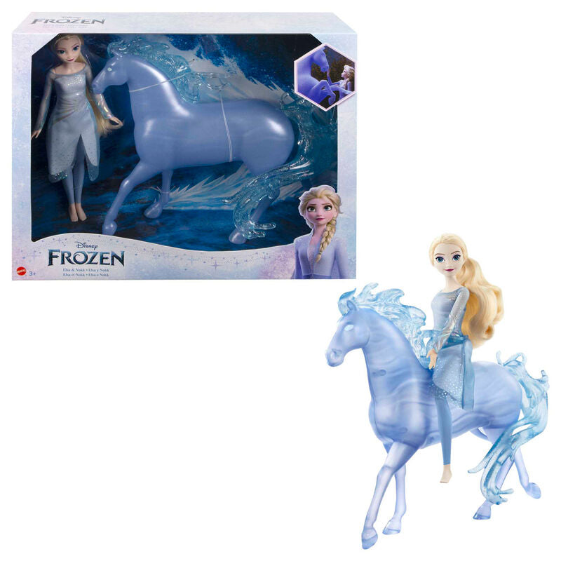 Imagen 2 - Set Muñeca Elsa + Nokk Frozen Disney