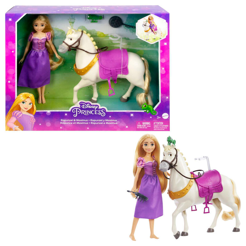 Imagen 2 - Muñeca Rapunzel + Maximus Rapunzel Disney