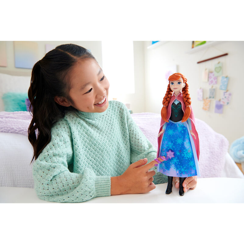 Imagen 3 - Muñeca Anna Falda Magica Frozen Disney