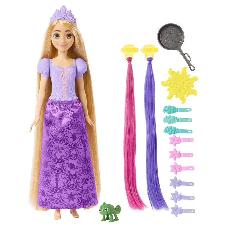 Imagen 3 de Muñeca Rapunzel Peinados Magicos Rapunzel Disney