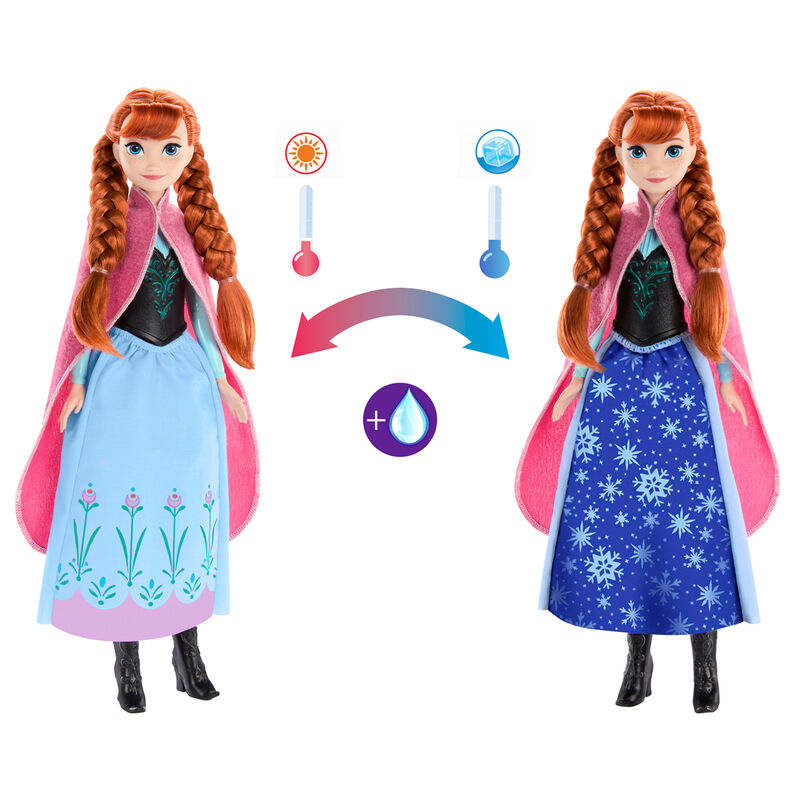 Imagen 5 - Muñeca Anna Falda Magica Frozen Disney