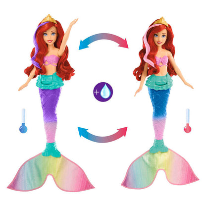 Imagen 5 - Muñeca Ariel Diversion Nadando La Sirenita Disney