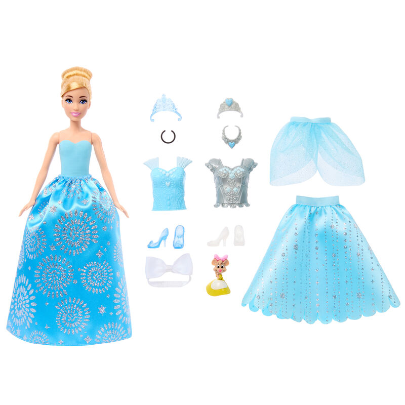 Imagen 6 - Muñeca Cenicienta Royal Fashion Reveal Princesas Disney