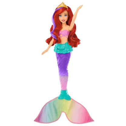 Imagen 6 - Muñeca Ariel Diversion Nadando La Sirenita Disney
