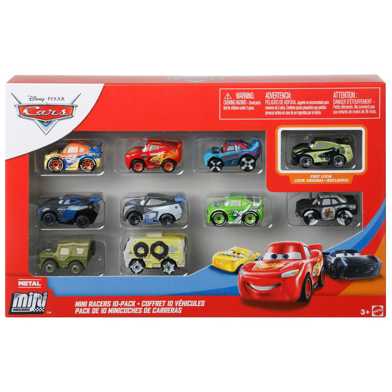 Imagen 5 - Blister 10 Coches Cars Disney Pixar Surtido