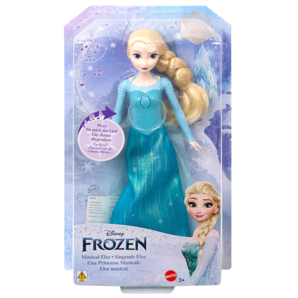 Imagen 1 - Muñeca Musical Elsa Frozen Disney