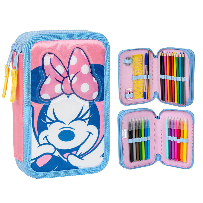 Imagen 1 - Plumier Minnie Disney Doble