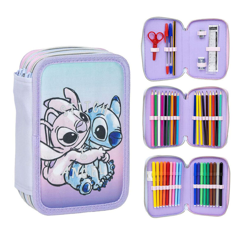 Imagen 1 de Plumier Stitch Disney Triple 2