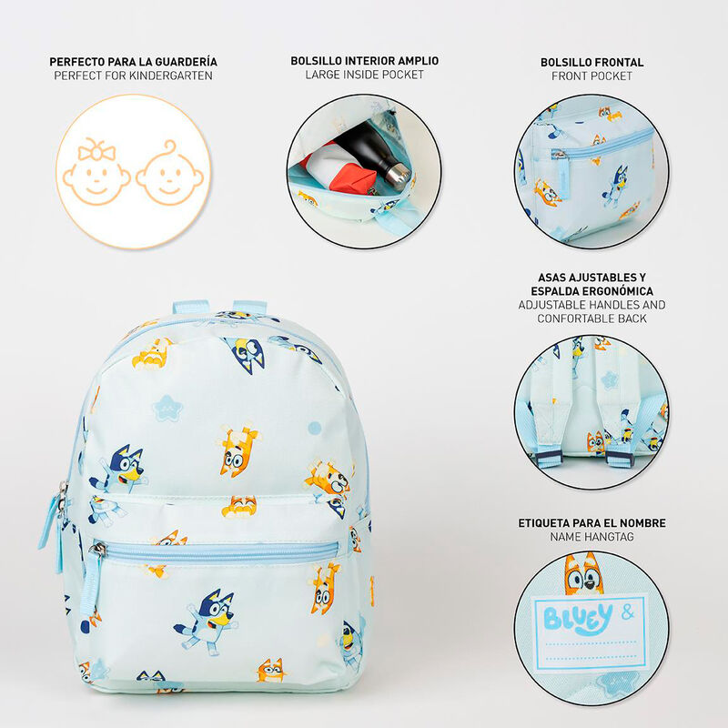 Imagen 4 de Mochila Bluey 27Cm