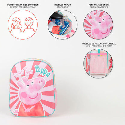 Imagen 4 de Mochila 3D Peppa Pig 31Cm