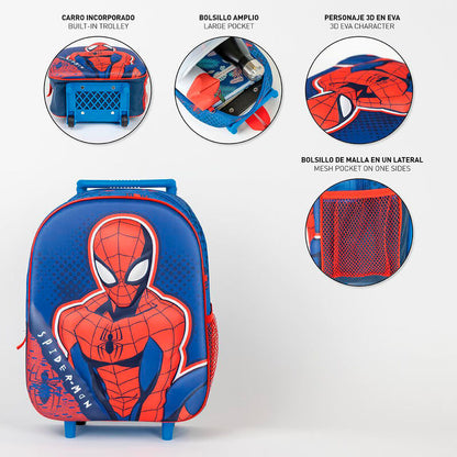 Imagen 4 de Trolley 3D Spiderman Marvel 31Cm