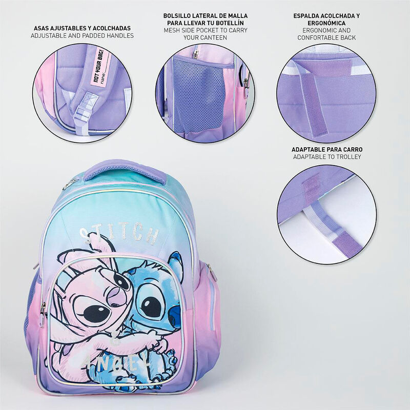 Imagen 4 de Mochila Stitch Disney 42Cm 2