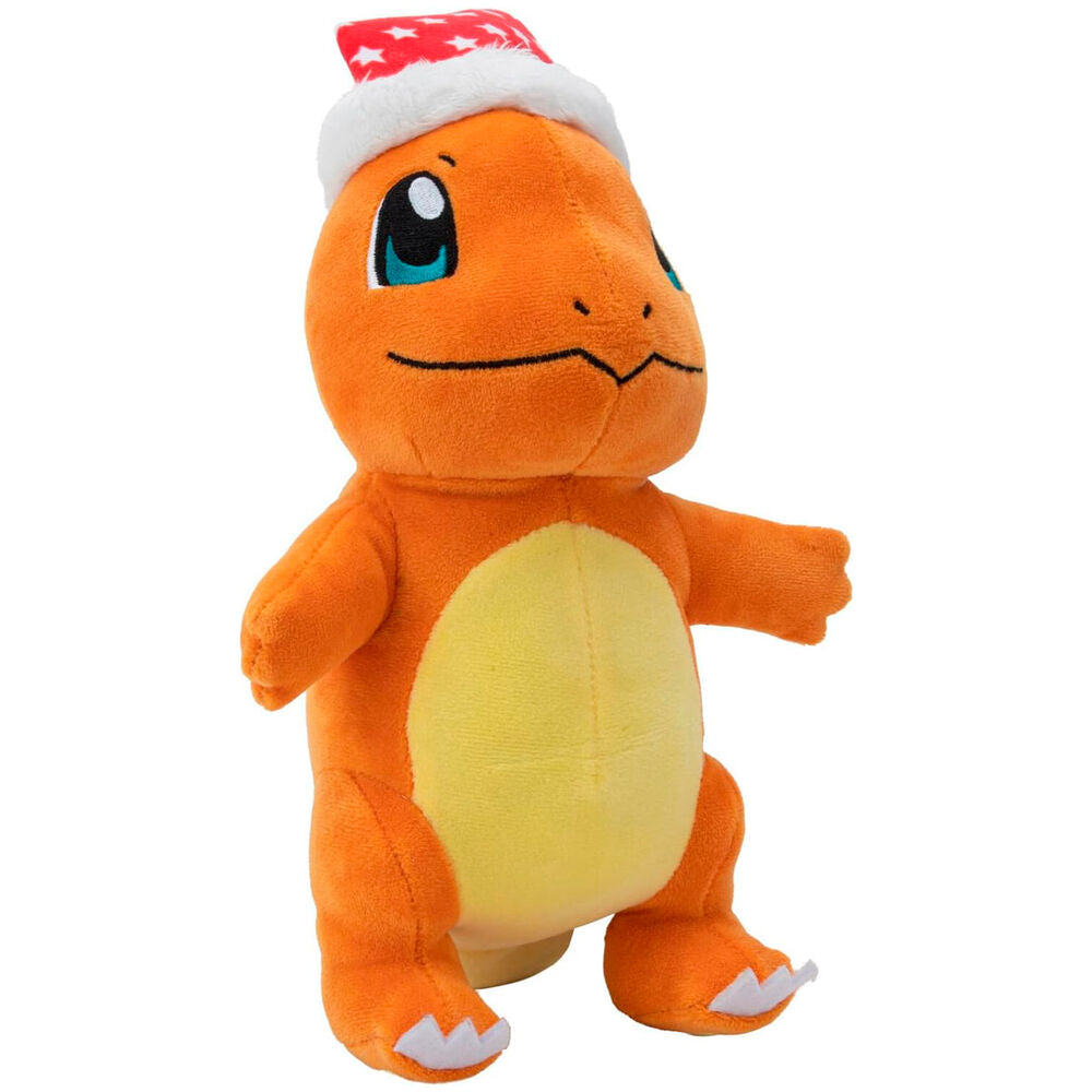 Imagen 2 de Peluche Charmander Navidad Pokemon 20Cm